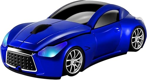 elec Space Cool Sport Car Shape 2.4GHz Ratones inalámbricos ópticos inalámbricos con receptor USB para PC portátil 1600DPI 3 botones