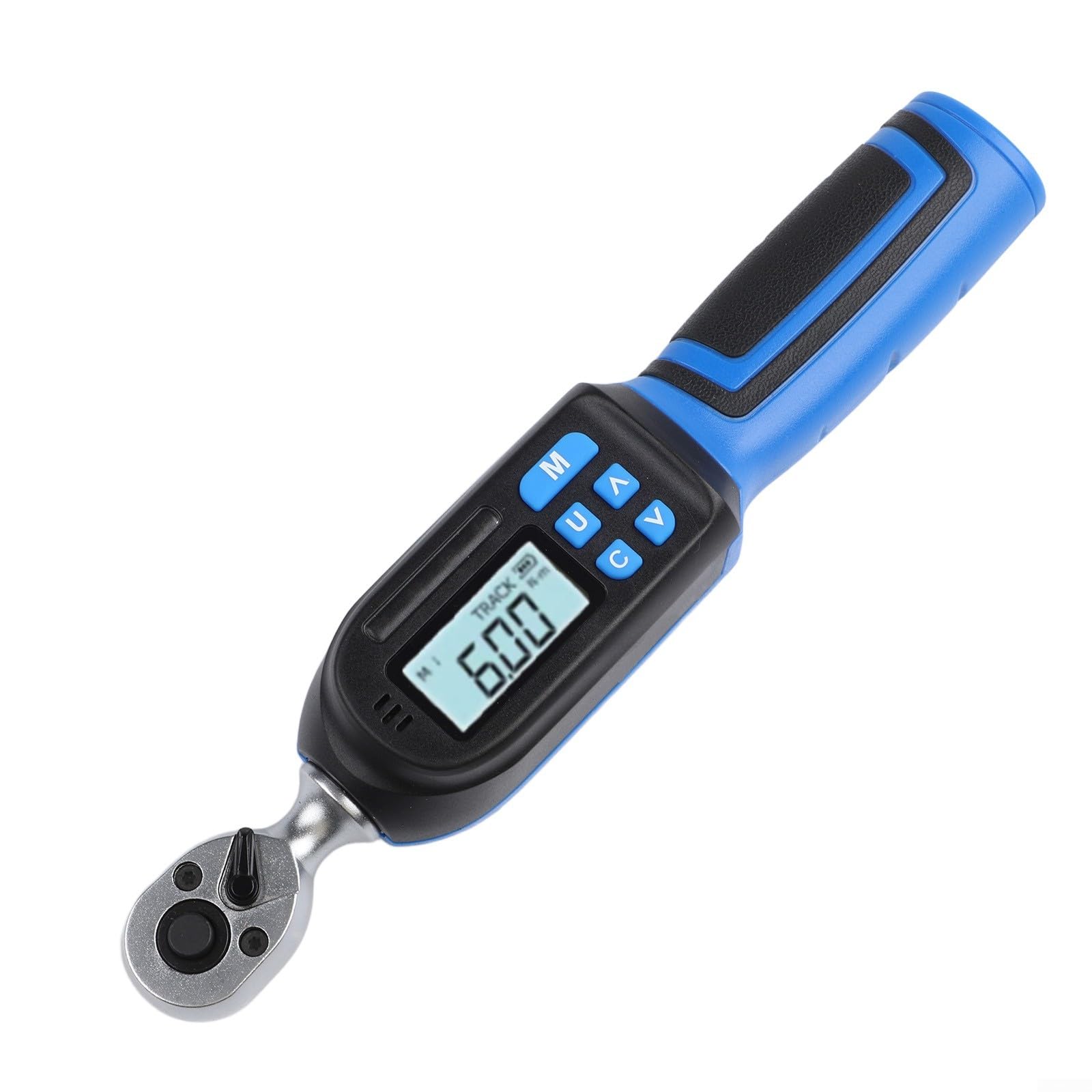 Llave dinamométrica digital de 1/4 pulgadas con indicador LED, ajustable de 1,5 a 30 Nm para reparación de coches de bicicleta, herramienta manual de precisión