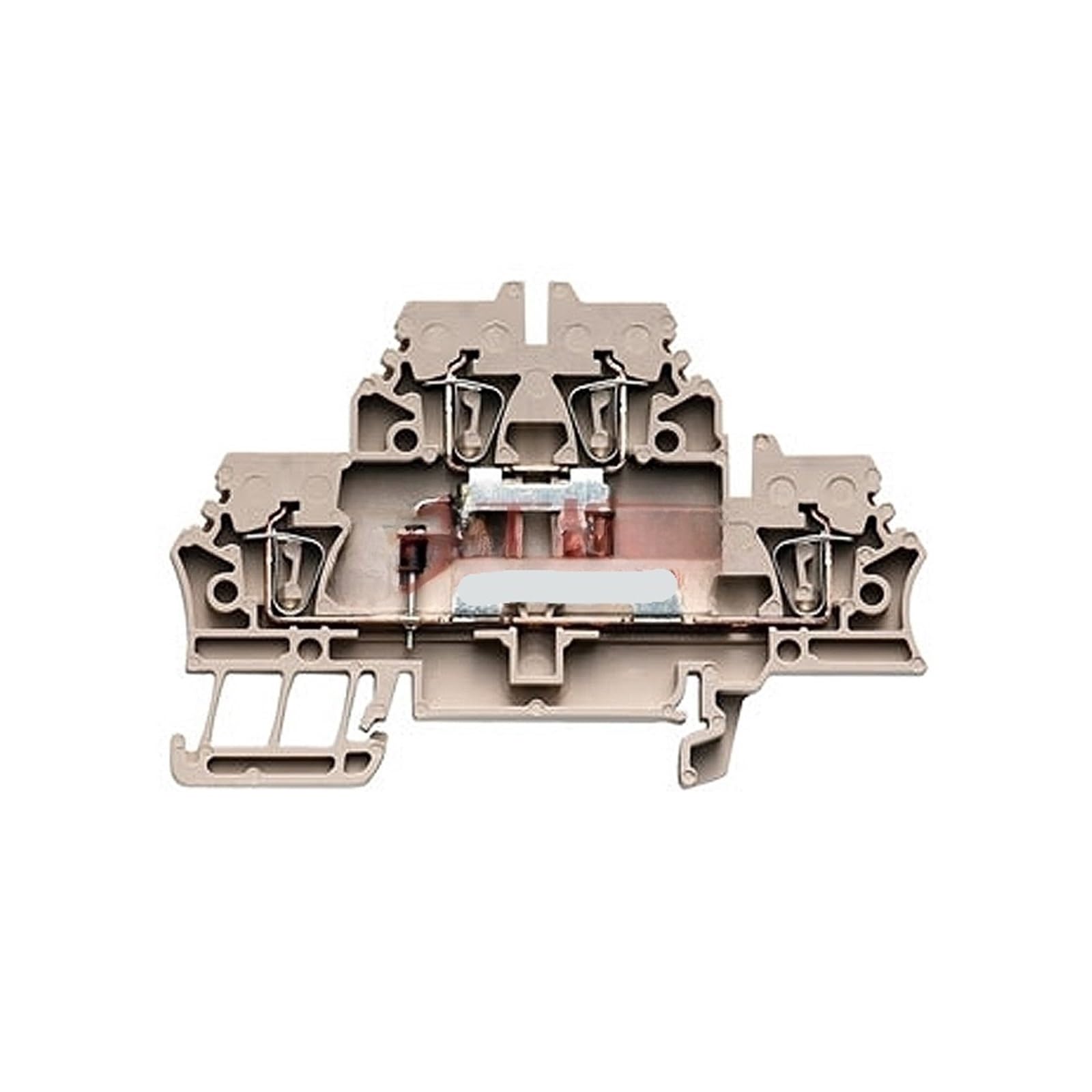 Bloques de terminales modulares ZDK 2.5/D/2 para armarios de control 2