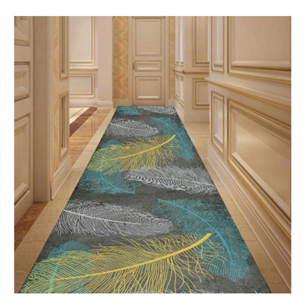 Tapis de couloir haut de gamme plumes moquettes durables hôtel