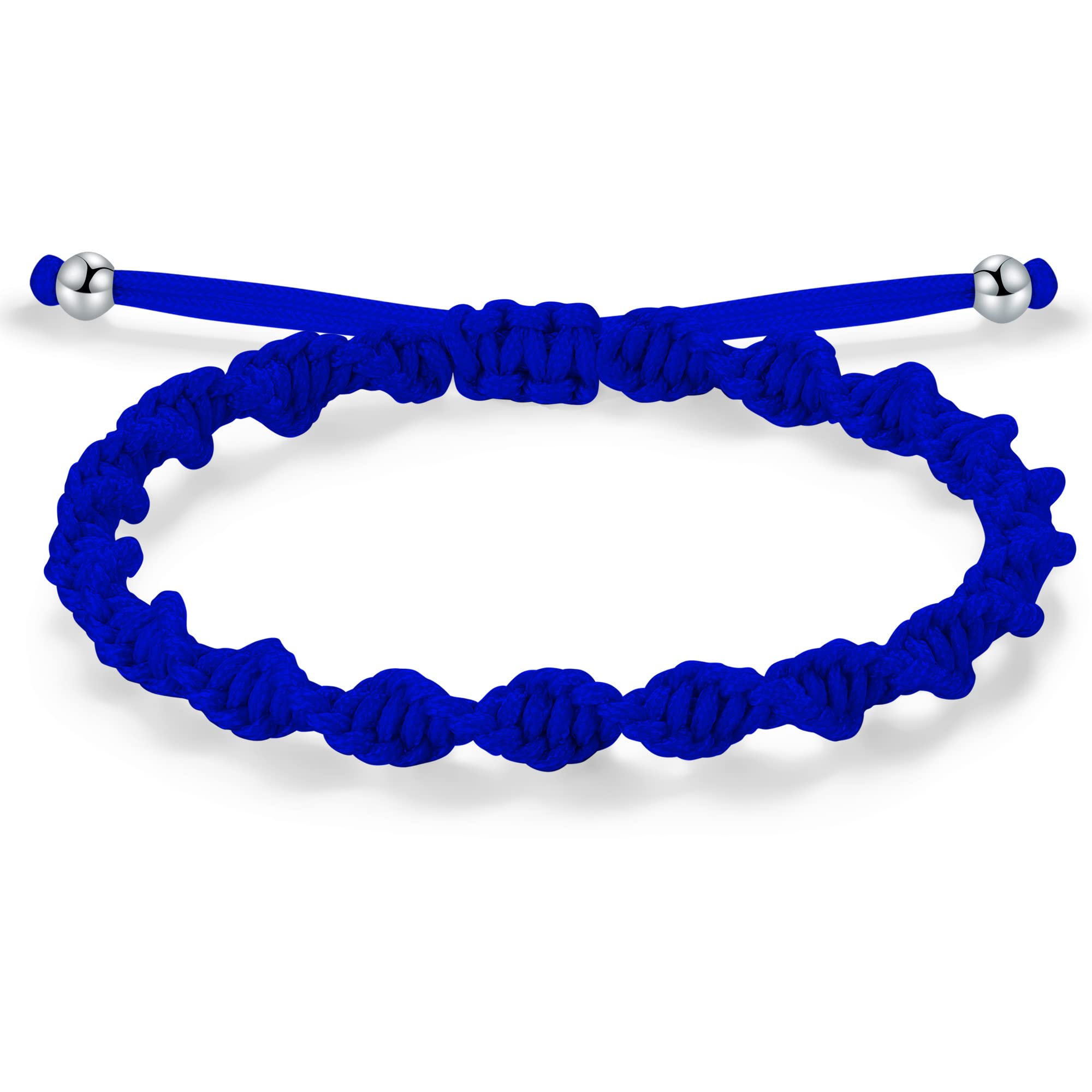 JENDEAR SHINEBraided Bracelet Women Men, Girl Boy Rope Bracelet, Birthday Friendship Couple Lucky Gift, Adjustable Handmade Jewelry Red Black