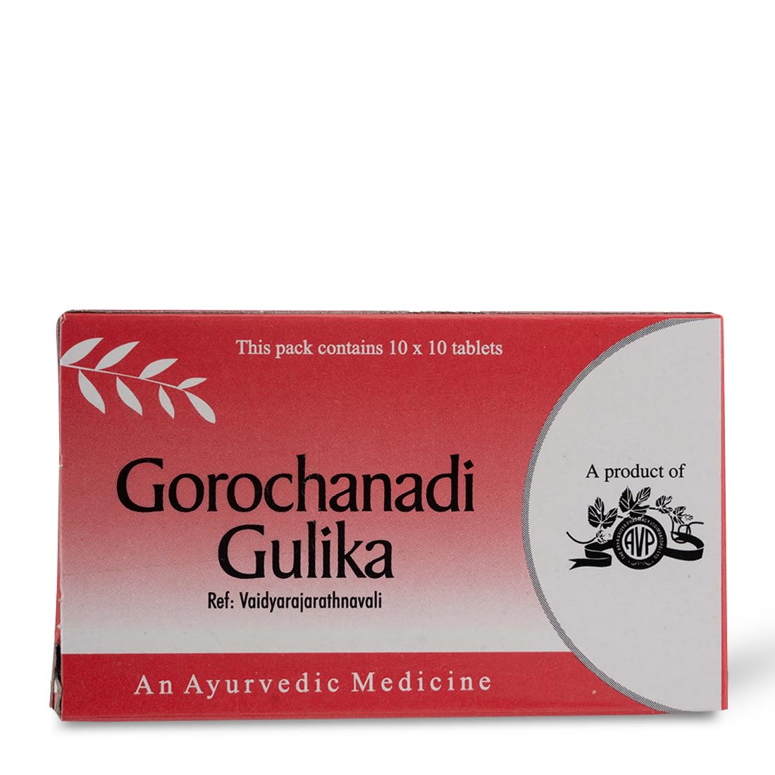 AVP Gorochanadi Gulika - 100 Tablets - Chronic Cough, Cold, Fever, Paedeatric Diseases, (B0CJLHH1WH) Amazon Price History, Amazon Price Tracker