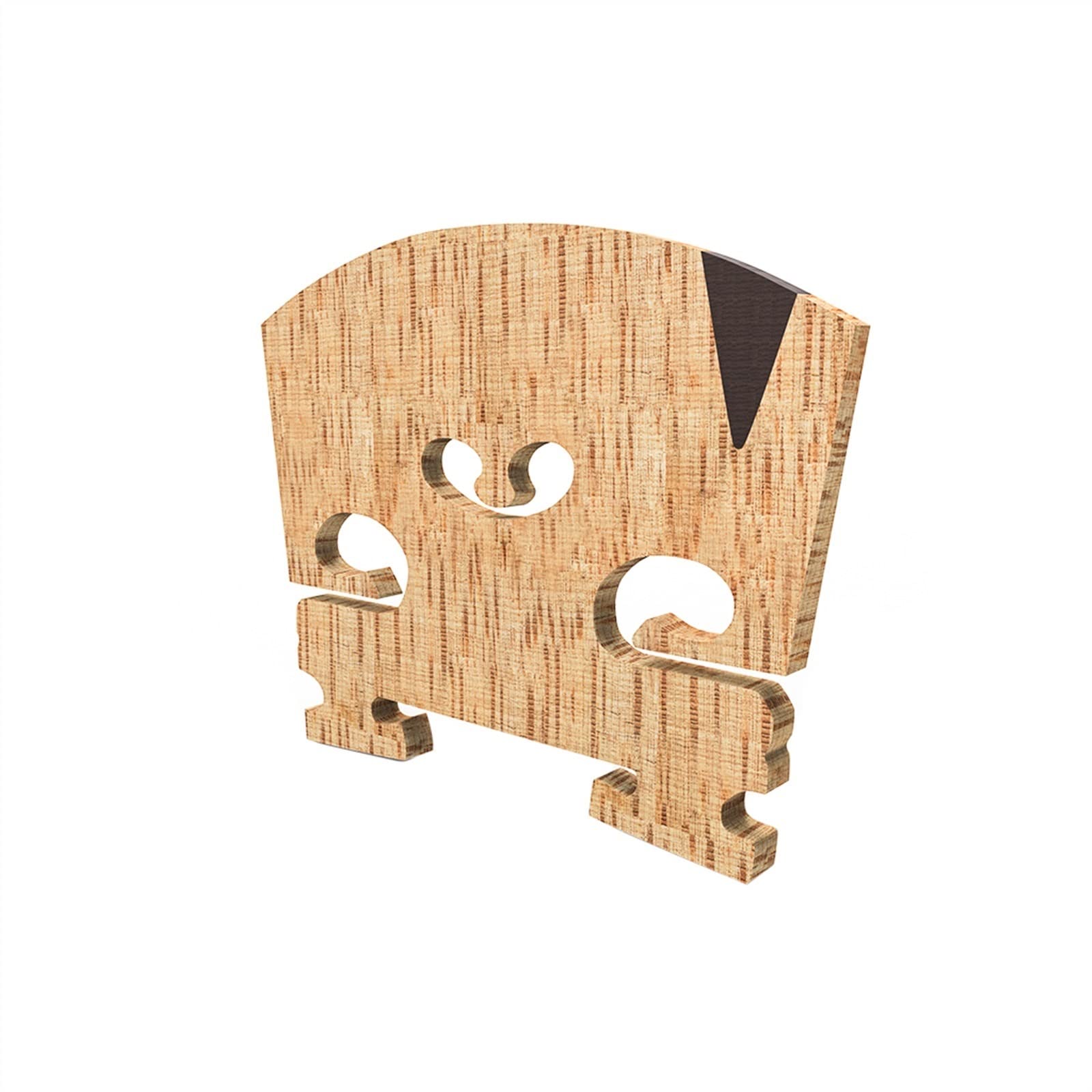Puente De Violín 4/4 De Arce con Textura De Copos De Nieve De 10 Piezas con Reemplazo De Incrustaciones De Ébano E para Violín Profesional Accesorios Violín