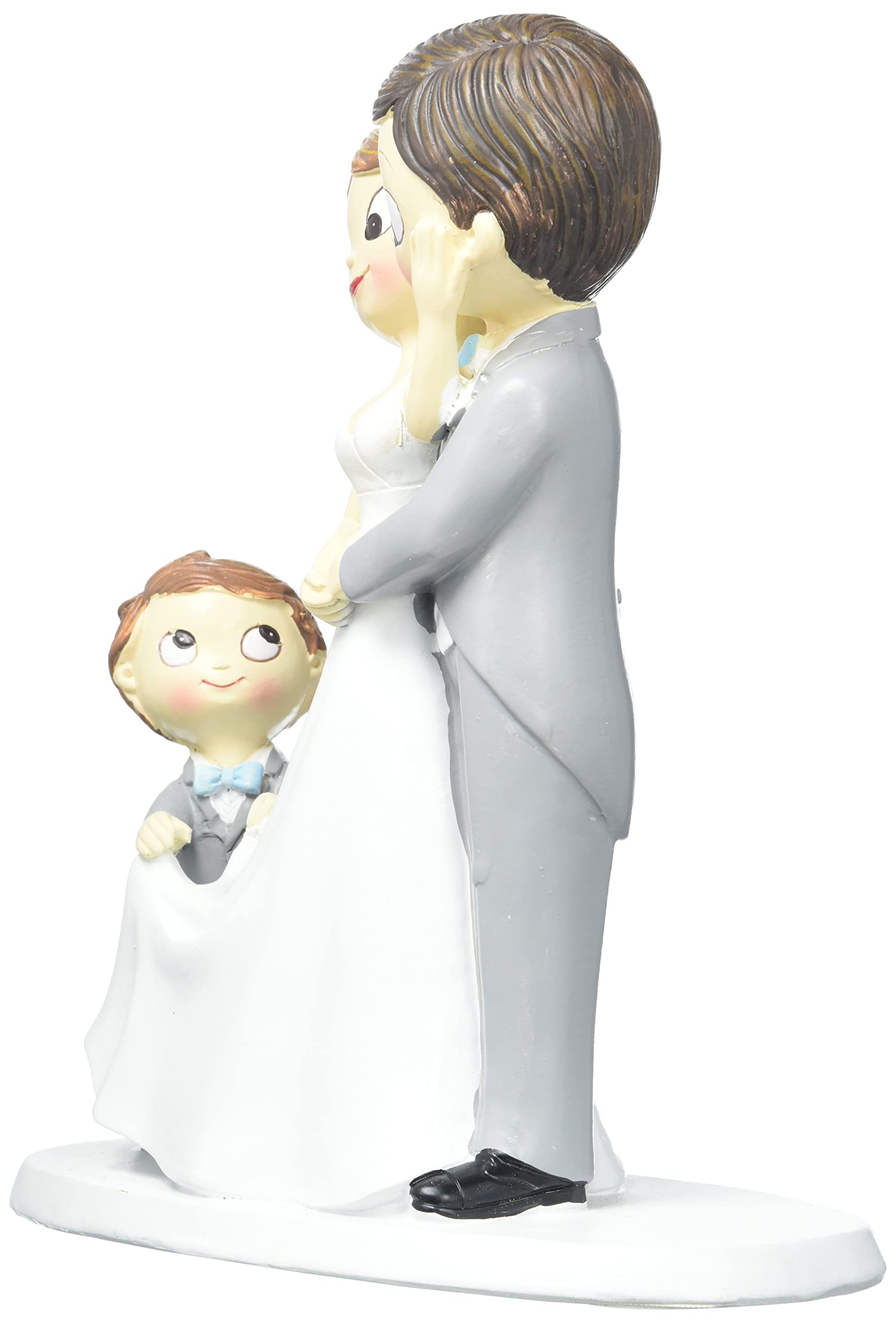 Mopec figure cake, Grey, 8,6 x 18,8 x 21,4 cm