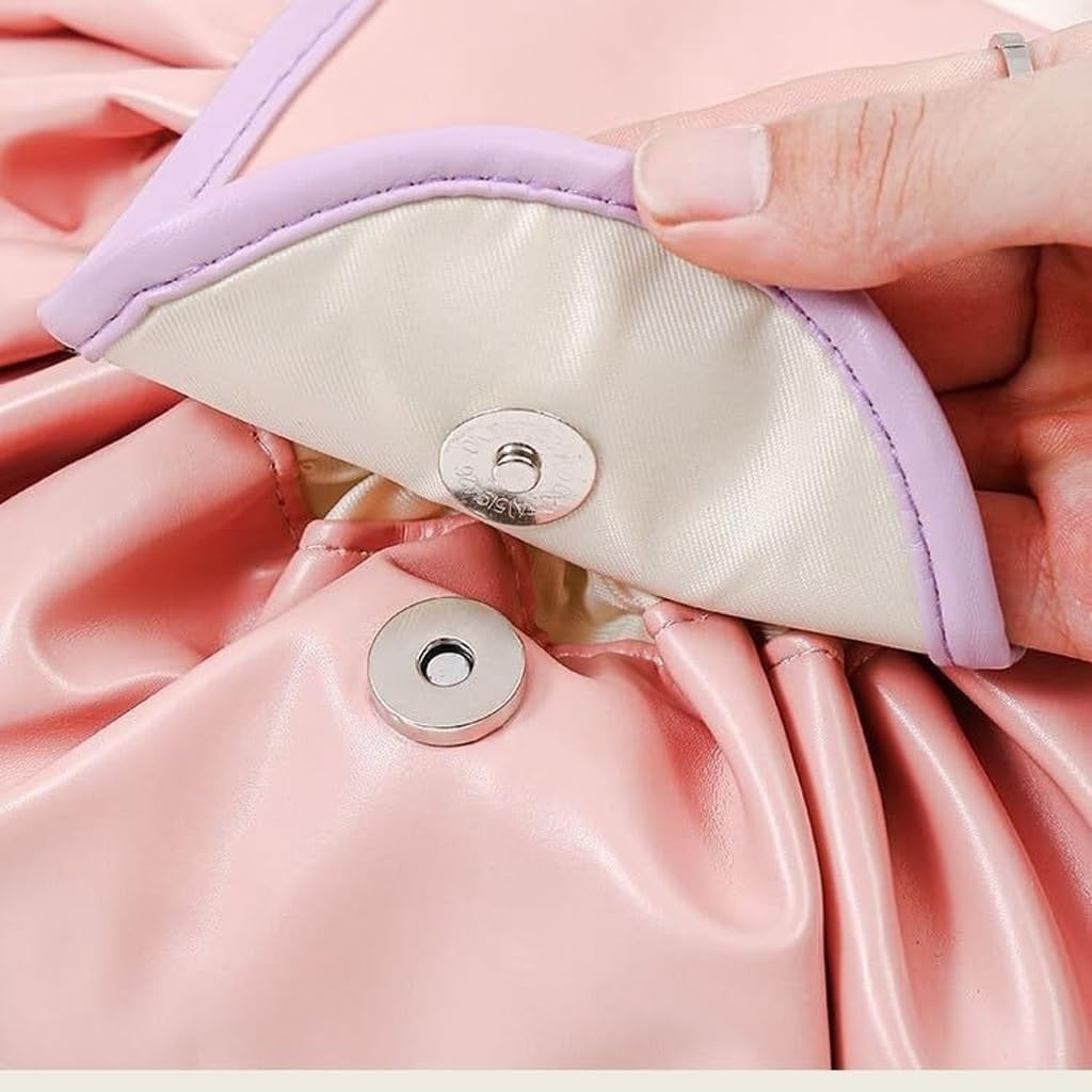 Bolsas de Lavado, Bolsa de Aseo Impermeable con Bolsillo con cordón, Bolsa de Maquillaje, Bolsa de Almacenamiento de Viaje portátil(C)