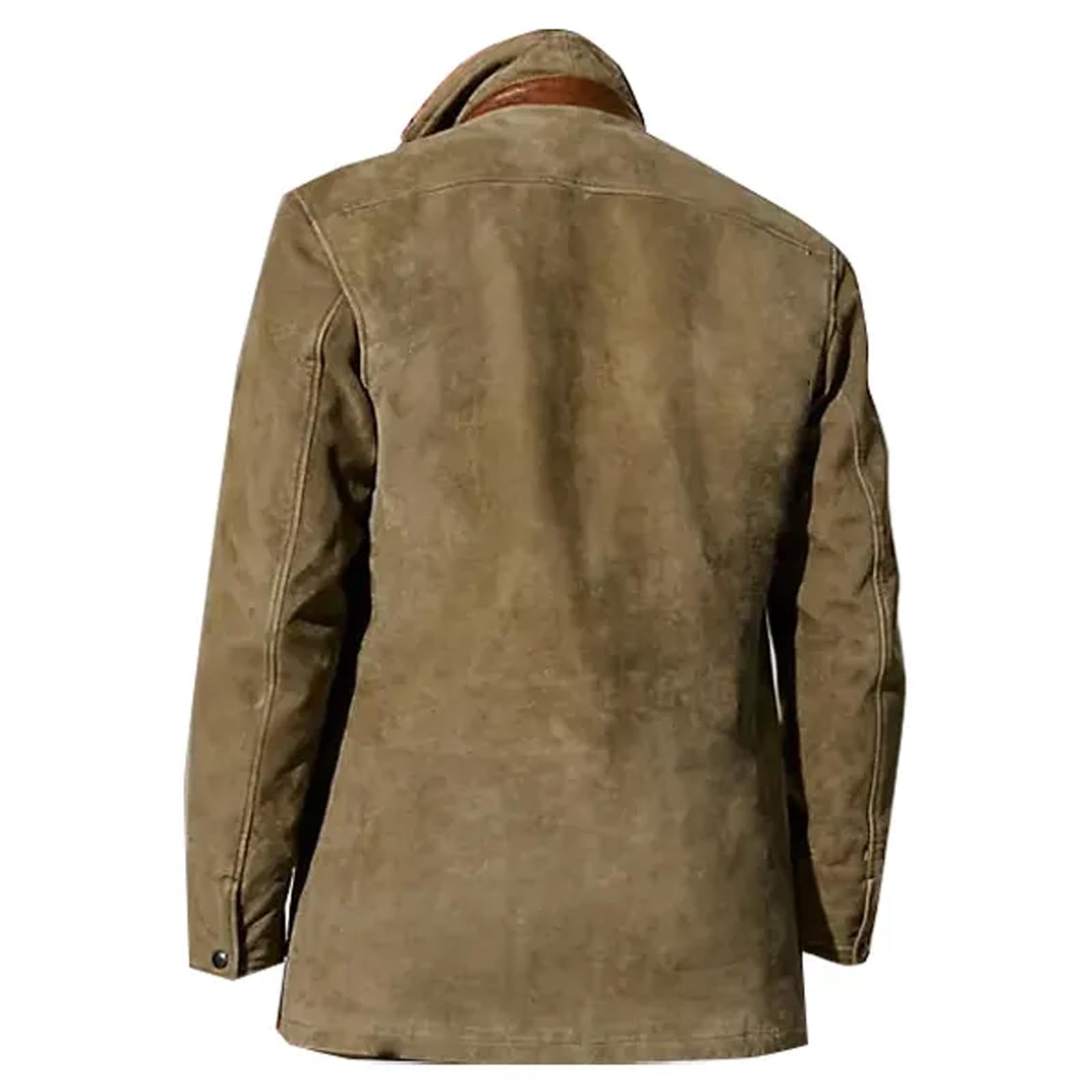 Herren Trachtenjacke Business Übergang Vintage Blazer Jacke Sportlich Herrenjacke Langarm Übergangsjacke mit Knöpfen Herbstmantel Warm Freizeitjacke Männer Arbeitsjacke Trenchcoat Hemdjacke