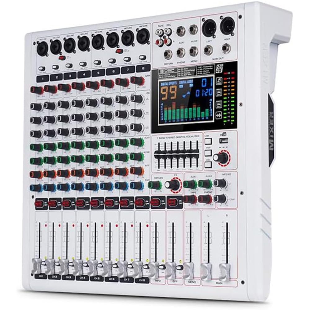 Amazon.com: Yamnweo GF8PRO Professional 8-Channel DJ Console