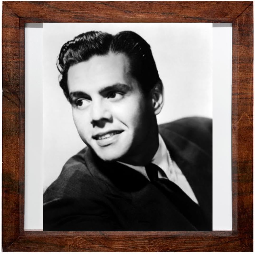 Desi Arnaz - 12X12 Full Color Photo Sign With Real Wood Frame SOG #G303053