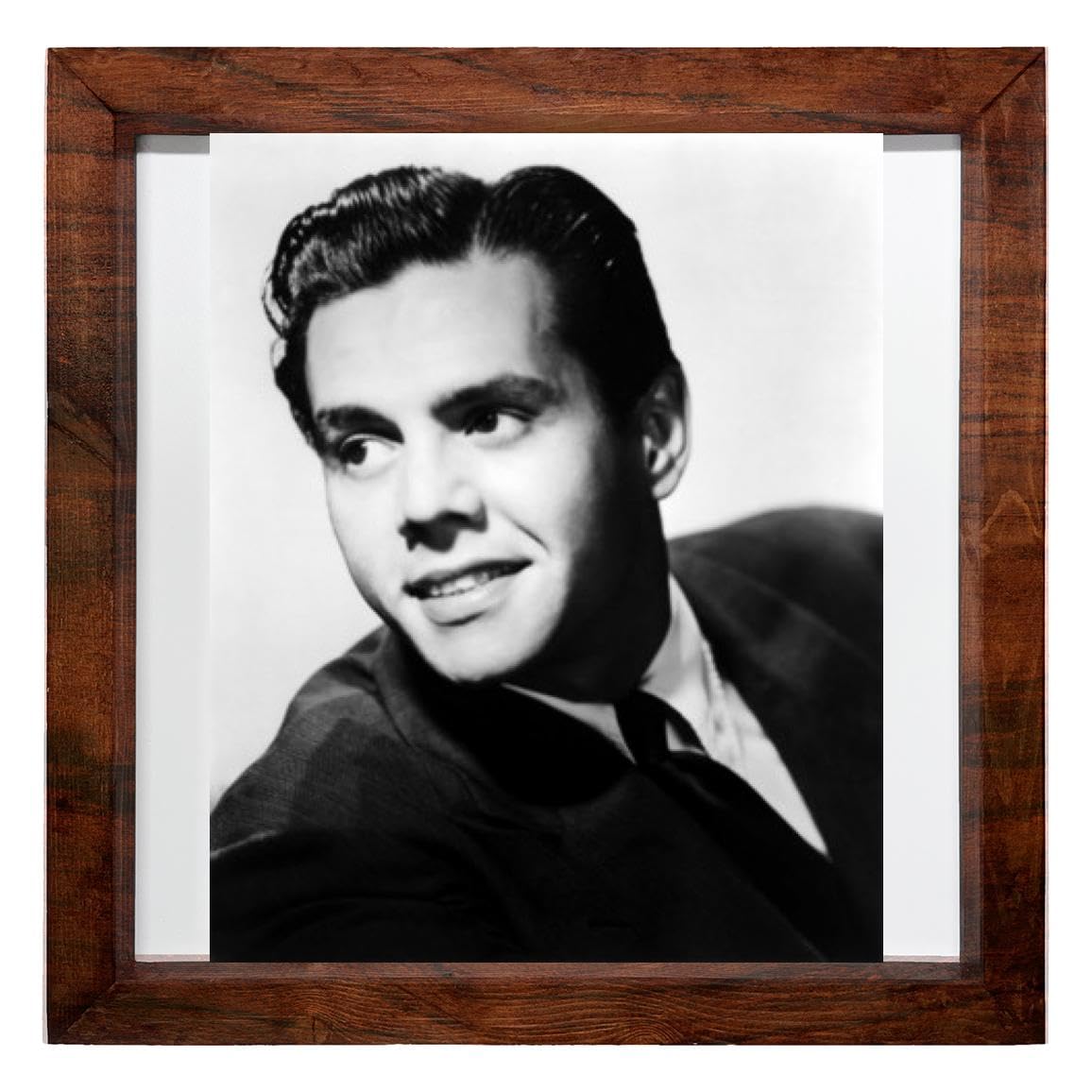 Desi Arnaz - 12X12 Full Color Photo Sign With Real Wood Frame SOG #G303053