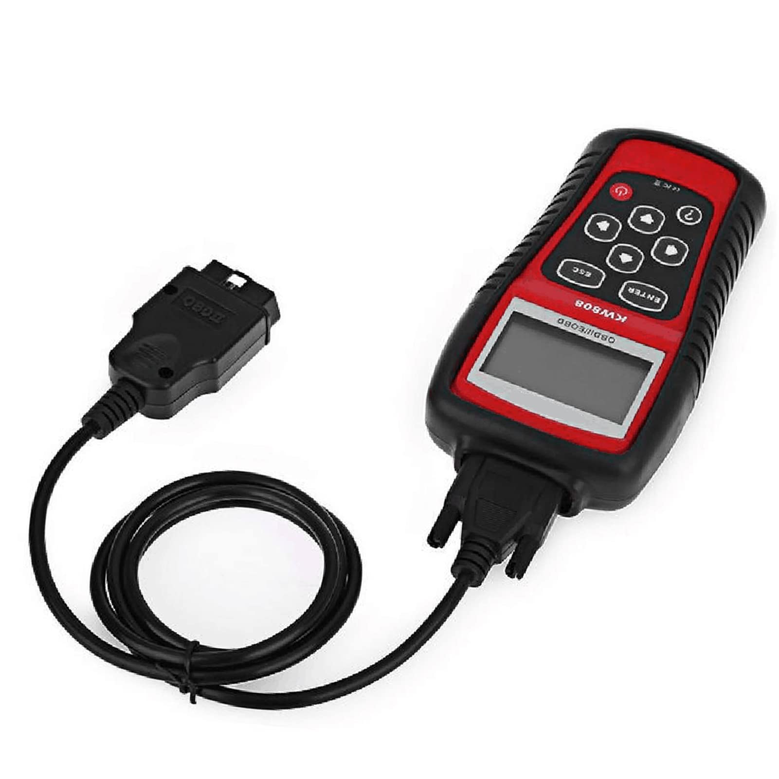 KW808 Auto Scanner Decoder para Propietarios de Automóviles Lector de Código de Diagnóstico con Trabajos de Copia de Seguridad de la Memoria en Automóviles