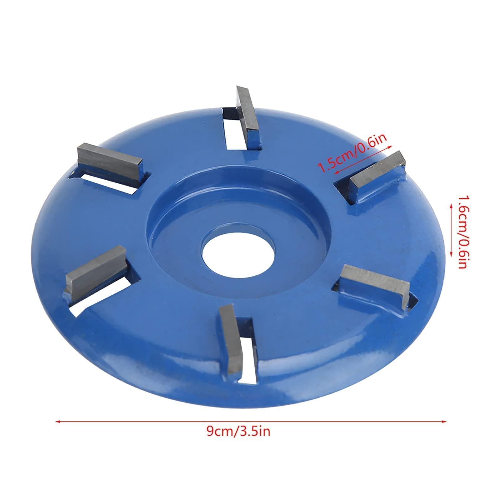 Disque de meuleuse d'angle, disque abrasif pour à 6 dents, disque de sculpture sur bois, meule pour le polissage(Bow Blade)