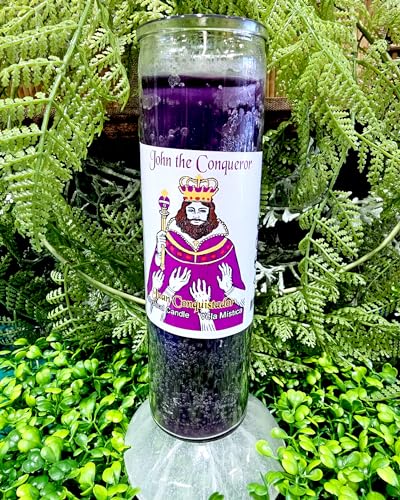 John The Conqueror Candle | Vela de Juan el Conquistador Spiritual Prayer Candle 7-Day Candle