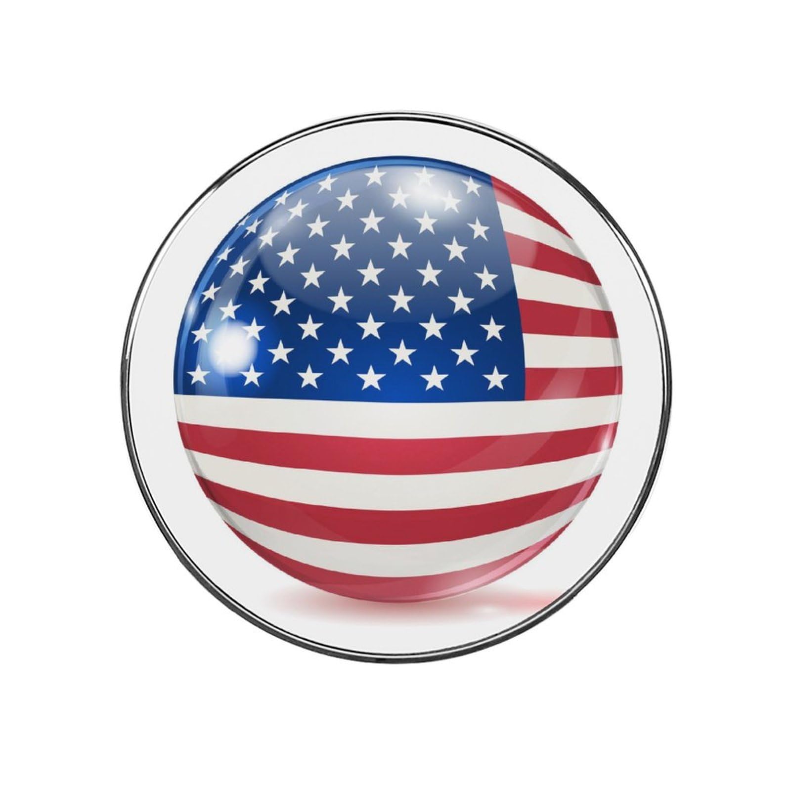 American Flag Alloy Fridge Magnet For Office Cabinet Refrigerator Whiteboard Photo