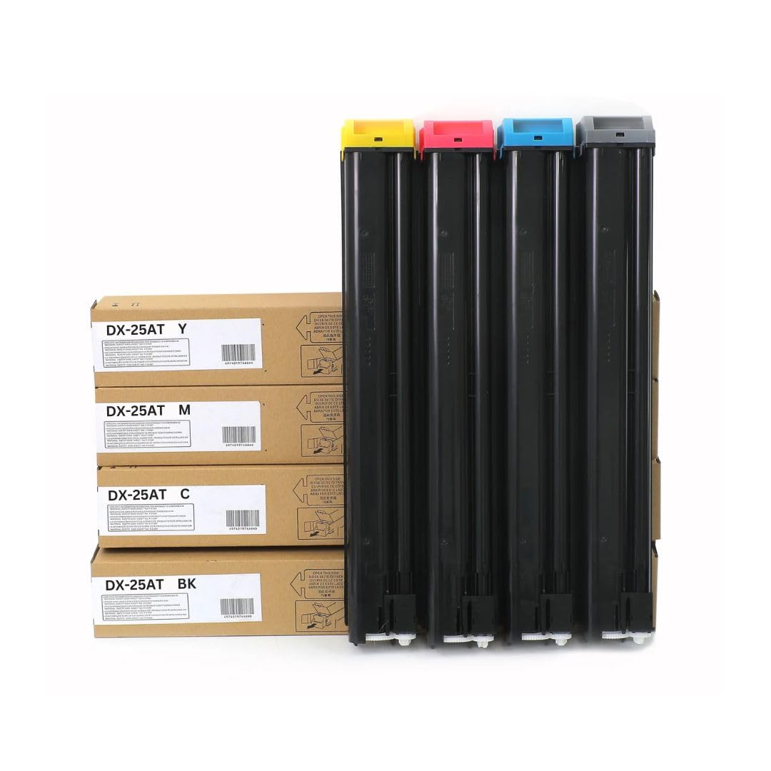DX-25AT / Sharp DX25AT (4 Color Set) Toner Cartridge Compatible with for Sharp DX-2000 , DX2500 Printers.-image-4
