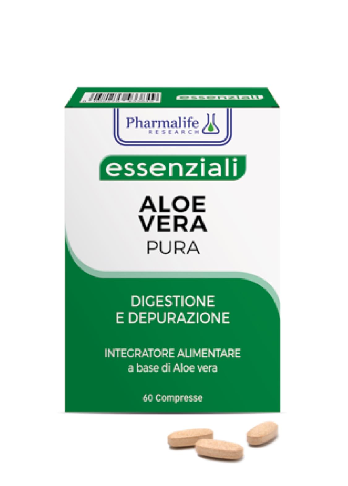 Pharmalife Research Aloe 100% Integratore Alimentare 60 Compresse