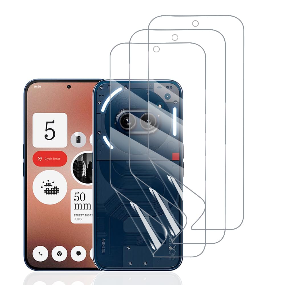 Hydrogel Displayschutzfolie Für Google Pixel 9 Pro – 3 Stück, Weich, Blasenfrei