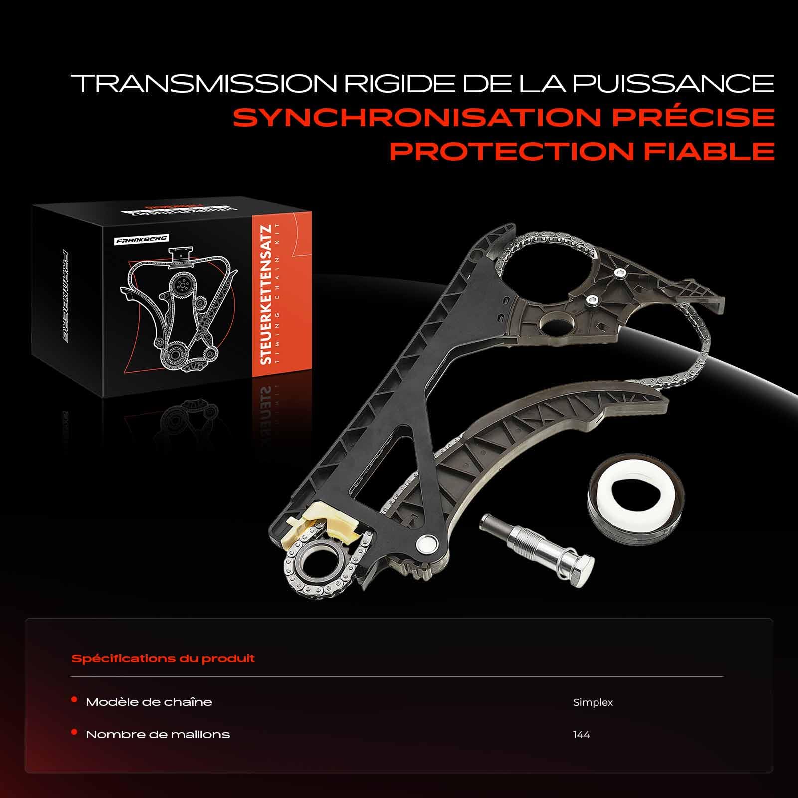 Frankberg Kit de chaîne de distribution 11317502180