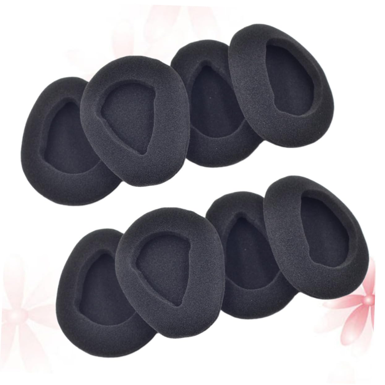 Almohadillas De Esponja para Auriculares Reemplazo De Cojines para Oídos De Aislamiento Acústico Y Compatibles Mayoría De Auriculares 8 Piezas X 3