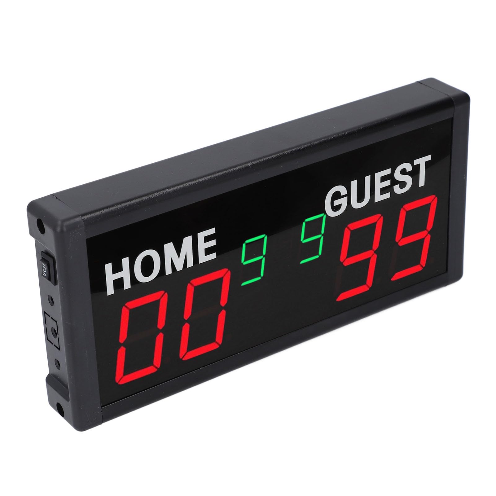 Tabellone Segnapunti Digitale Alimentato a Batteria Display LED Portatile a 6 Cifre per Sport da -Pong 1 unità