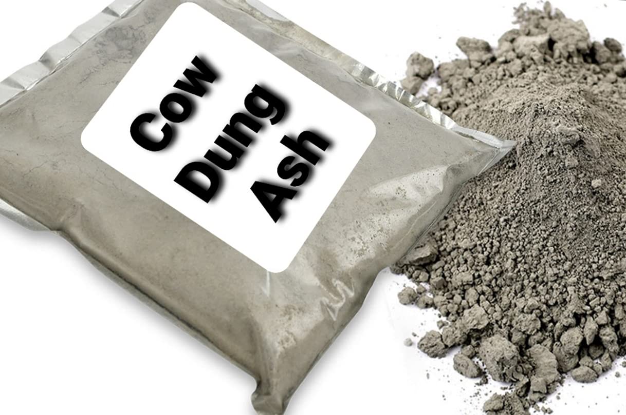 HappyM™ Desi Cow Dung Vibuthi | Bhasma | Viboothi 500 Grams