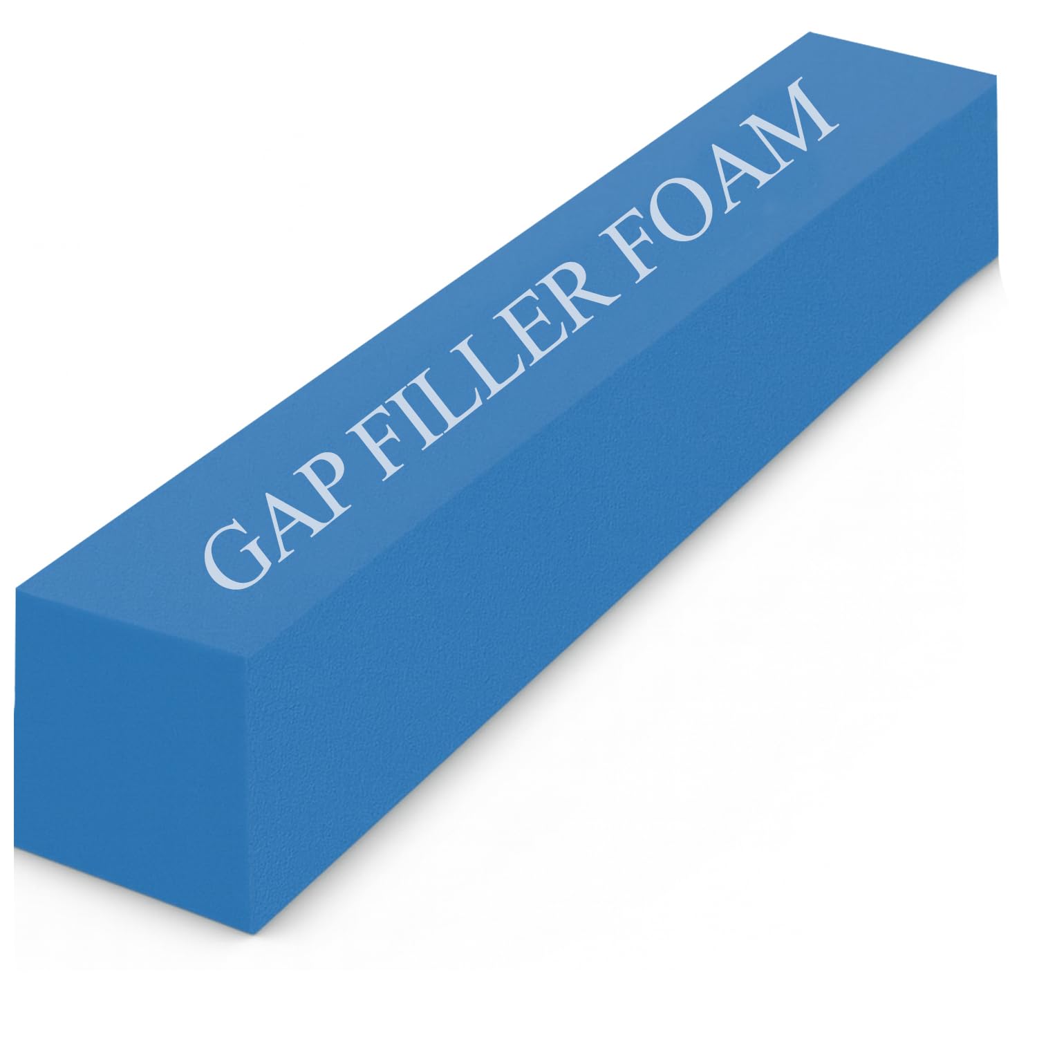 Pinkfairy High Density Foam Gap Filler for Sofa Bed & Headboard | Mattress Extender Rectangle Bolster Support Pillow | Durable Armrest Foam Cushion (Blue, 180x10x10cm) — image 1
