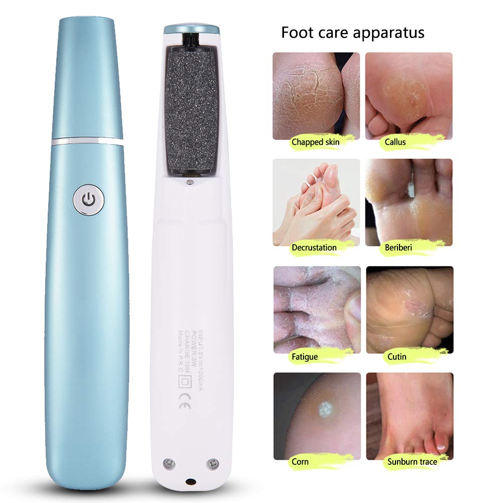 YNR® Callus Remover Corn Hard Skin Remover Foot Heel Shaver Pedicure (Wood Steel)