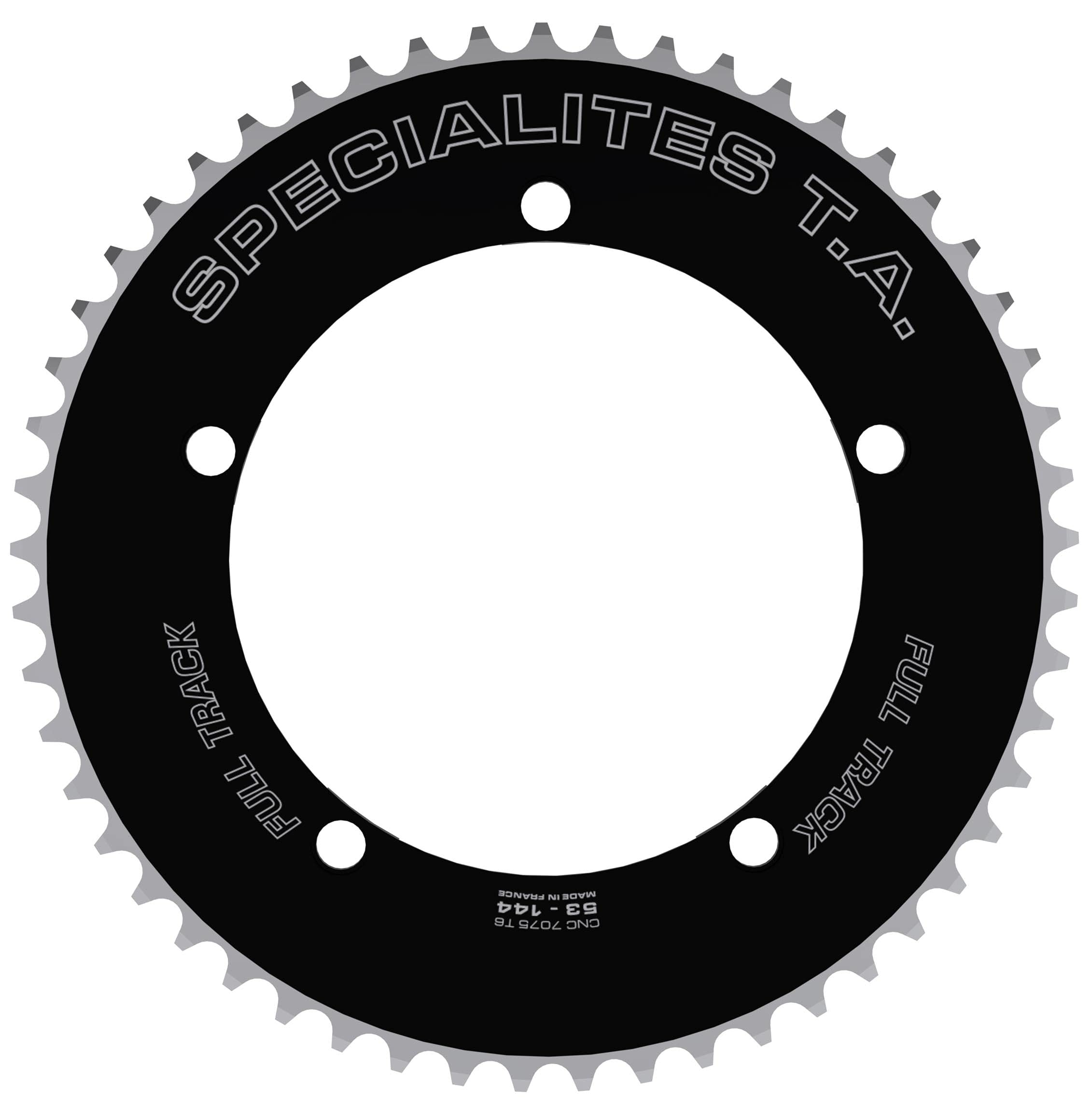 Spécialités TA Full Track 144pcd 1/8" Chainring, 55t, Black