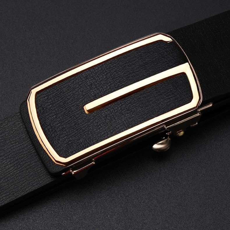 JSEIAJB Automatic Buckle Leather Belt For Men's Versatile Casual Pants3