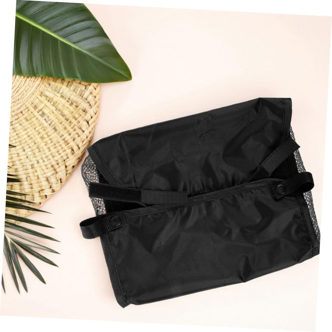 Alipis 2piezas Bolsillos de Almacenamiento para Cochecito Cesta de Malla Debajo del Asiento Bolsa Organizadora para Compras Accesorios de Cochecito