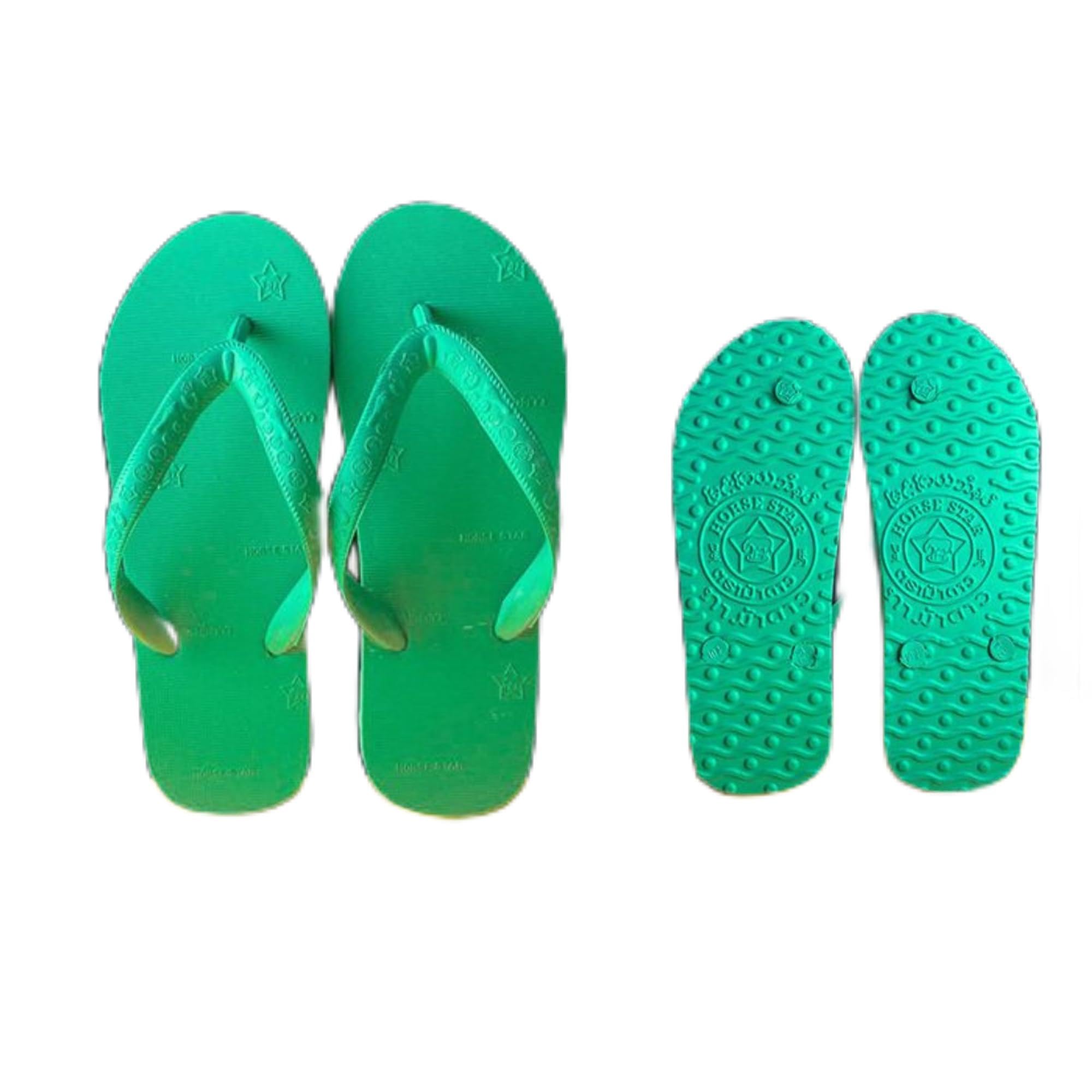 Horse Star Thailand Premium Latex Flip Flops, Summer Slippers, Thai Sandals, No Expansion, No Shrink, Random Color.-picture-21