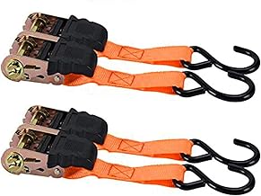 Correias de amarração catraca,Cintas Para Caminhões - Correias de catraca com resistência à quebra de 1000 lb, correias de amarração para motocicletas, correias de carga para caminhões Adj