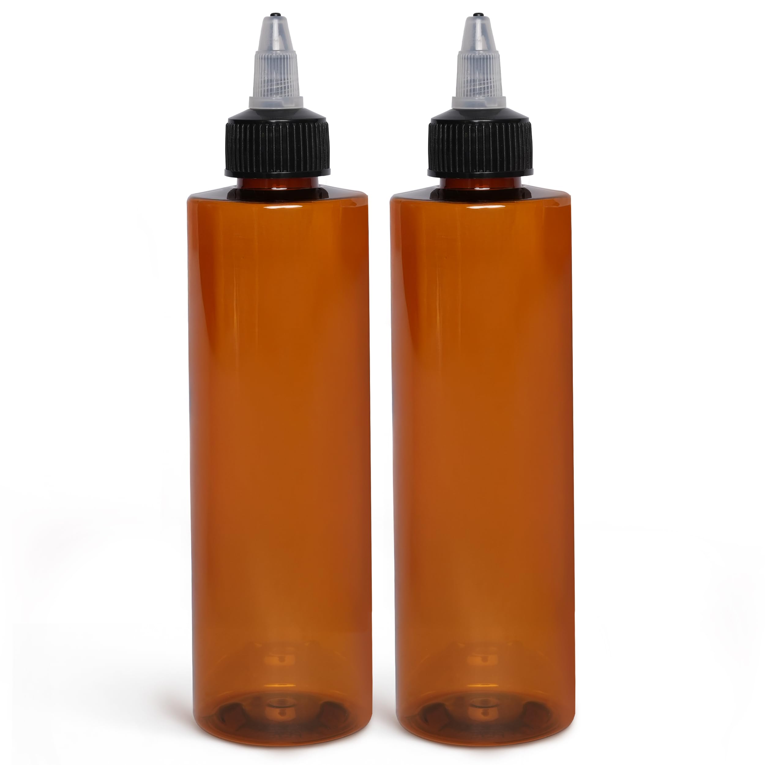 Amazon.com: BRIGHTFROM Twist Top Applicator Bottles, 8 OZ Cylinder