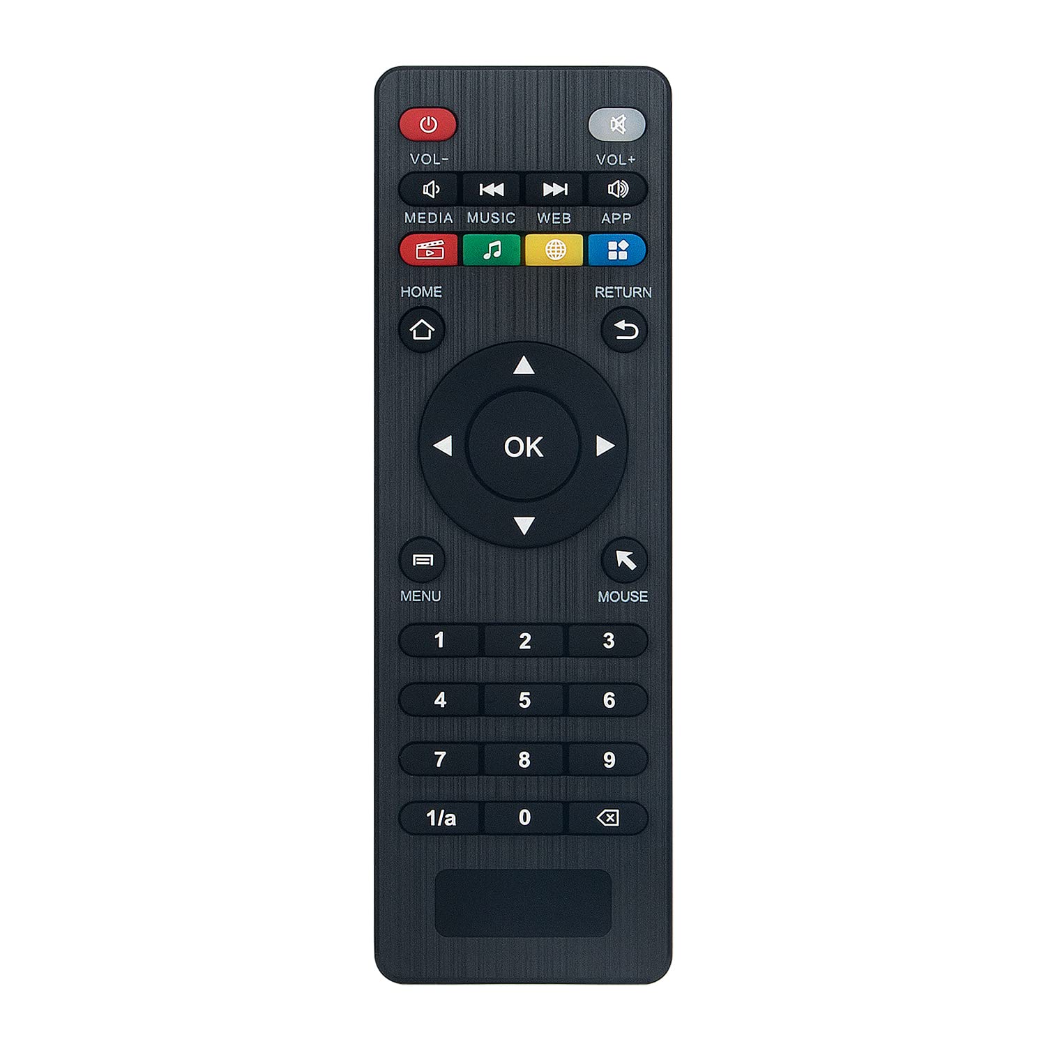 Allimity X31-218 Replaced Remote Control Fit for Android TV Box Set-top Box OPENBOX VX & VX2 IPTV Set top Box CS918 U7 S905W V88 V99 MXV Q7 Q8