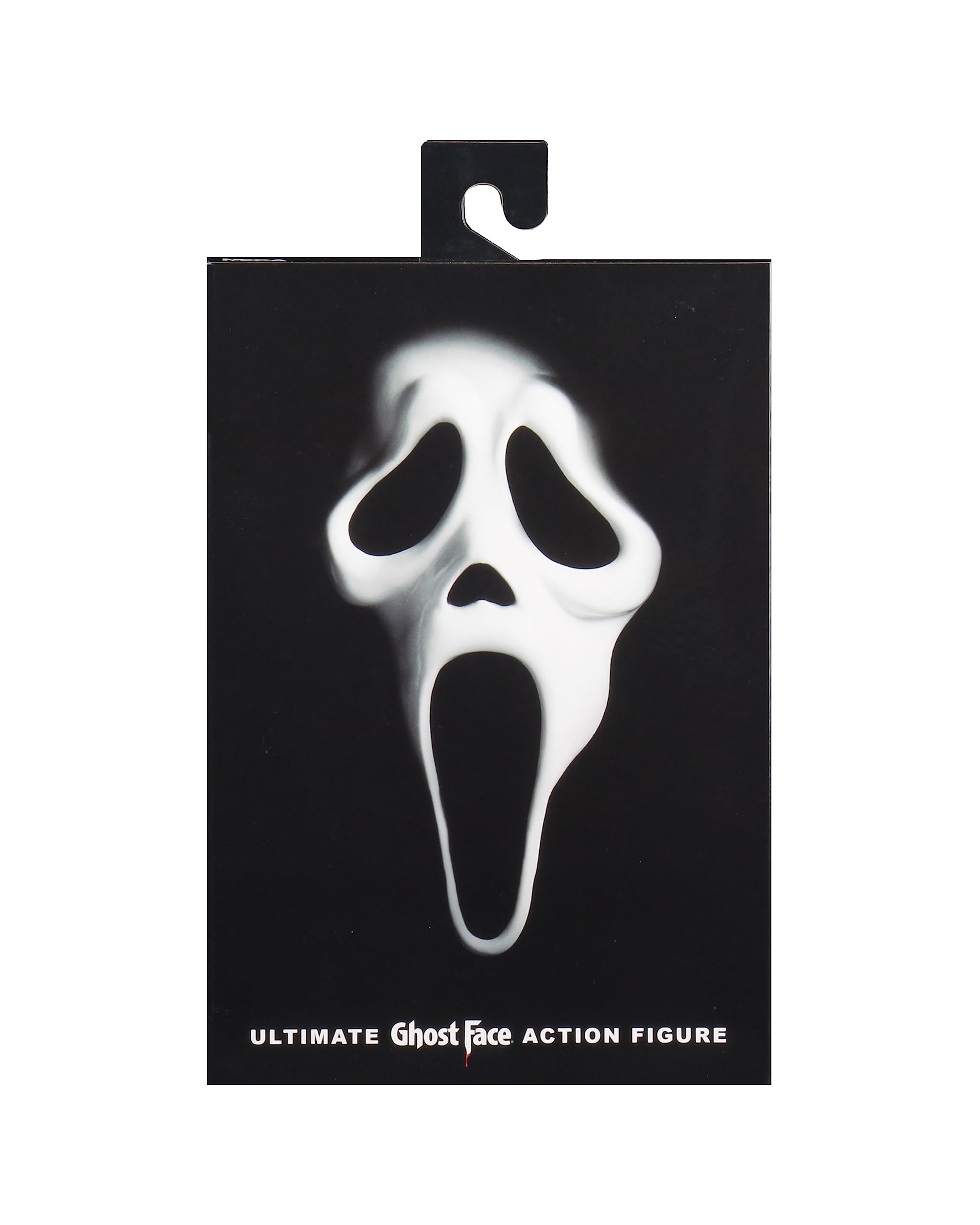 NECA Figura acción Ghostface 18cm | Scream - Figura de acción Ultimate de 7 pulgadas - Cara fantasma