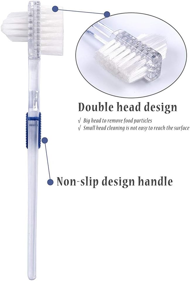 Bearals Denture Box, Denture Cup, Denture Case with Brush, Denture Bath Cleaning Soaking Cup with Strainer, Mouth Guard Night Gum Retainer Container (Pink) : Beauty & Personal Care