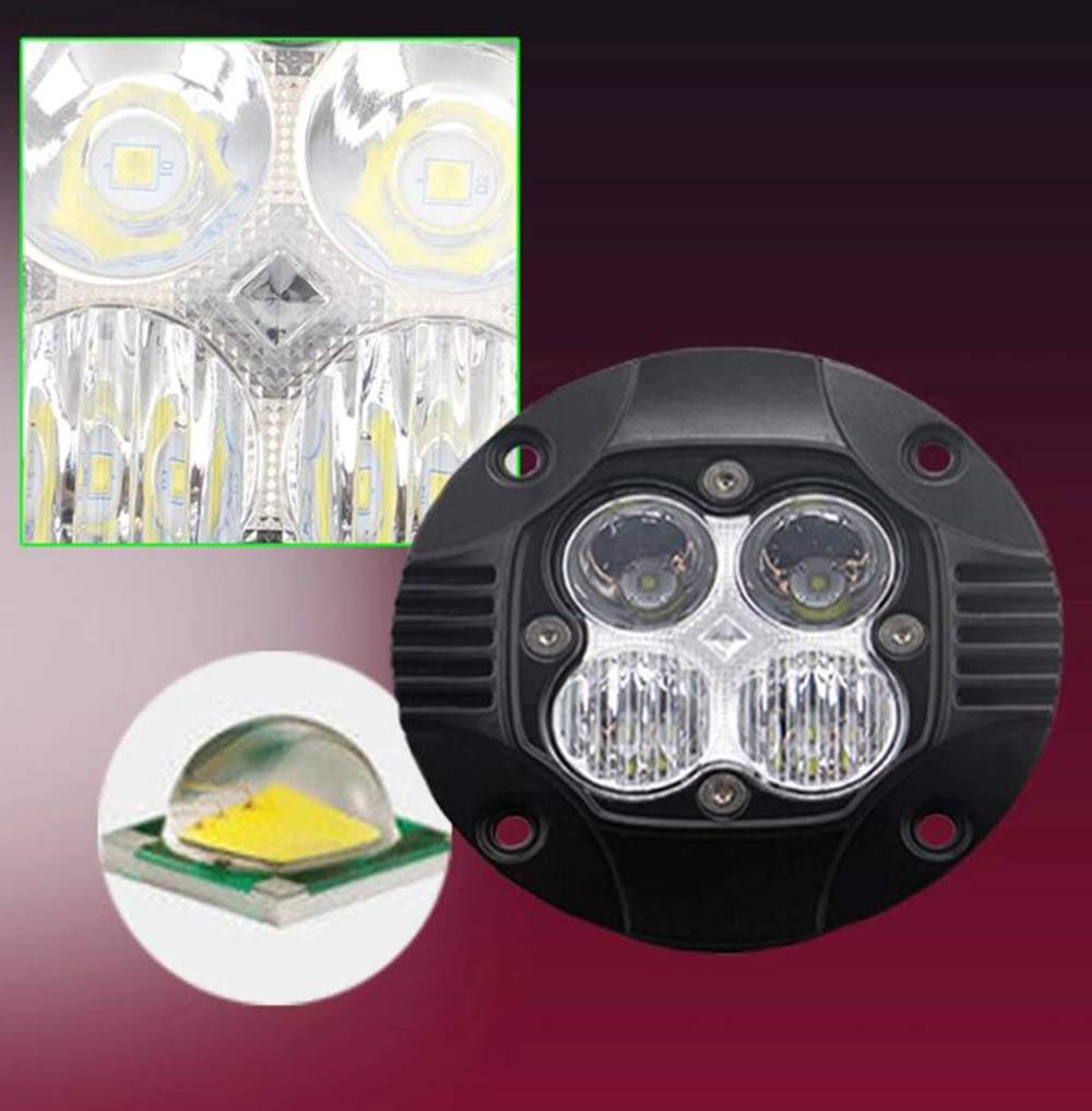 40W LED Coche Interior Barra de luz 4000 LM para Offroad 4x4 Vehículo de conducción 12V / 24V Camión LED Luces de Trabajo Luces de Trabajo Blanca Viga combinada para Tractor de Camiones