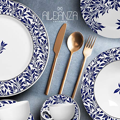 Conjunto Alleanza de 6 Xicaras Café c/pires Rami