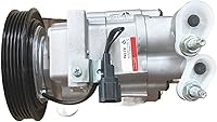 Vista 2 de Compresor de CA de las piezas de automóvil compatible para Nissan Micra K12 MARCH AK12 CR12DE 92600-AX020 92600-AX02A 92600AX020 92600AX02A