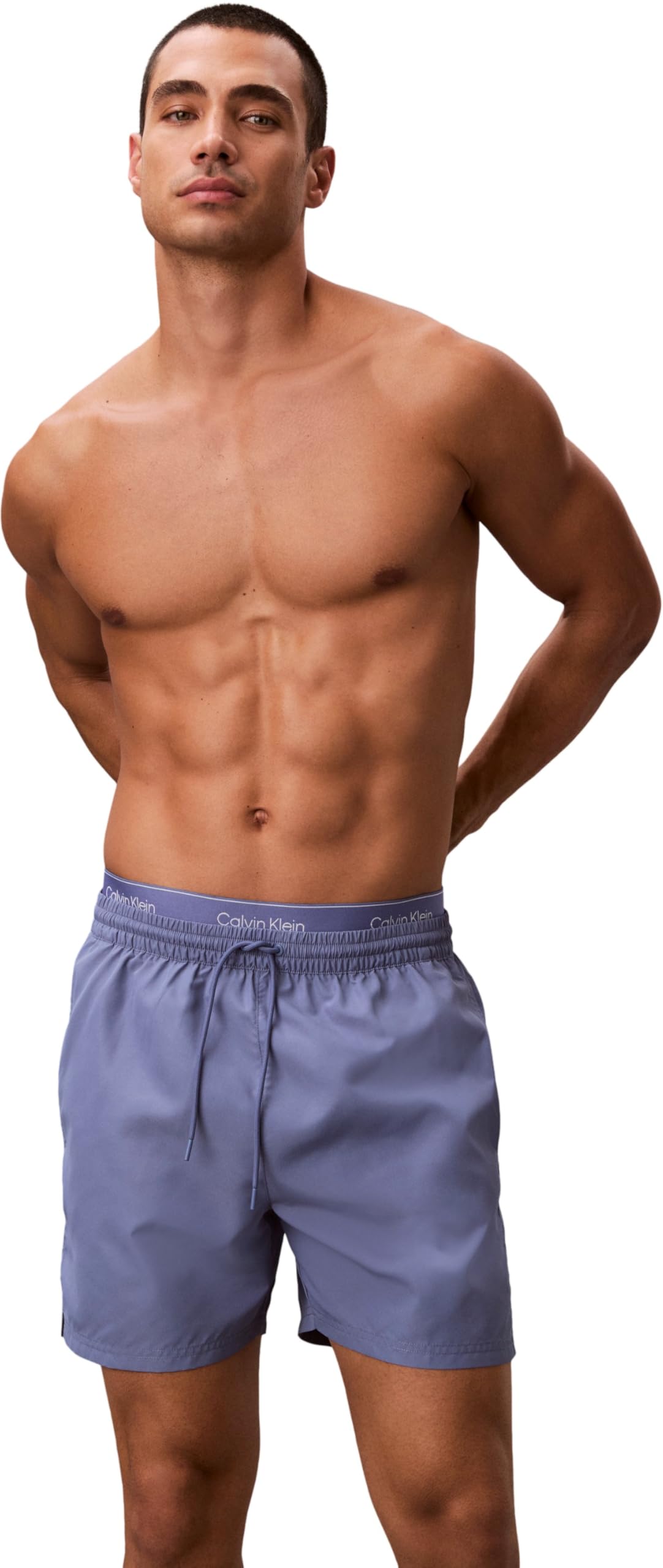 Calvin Klein Men's Swim Shorts - Blue Tulip - S