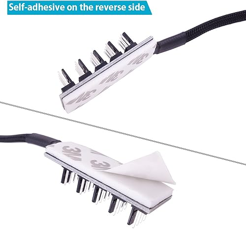 Miniatura 4 de Cable de extensión divisor de concentrador de ventilador, cable de fuente de alimentación de 1 a 5 vías, PWM, carcasa de placa base, adaptador de