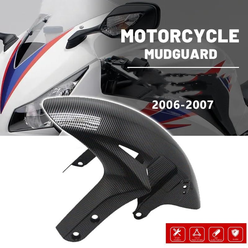 Garde-boue CBR1000RR 2006-2007 finition précise plaque ABS injecté