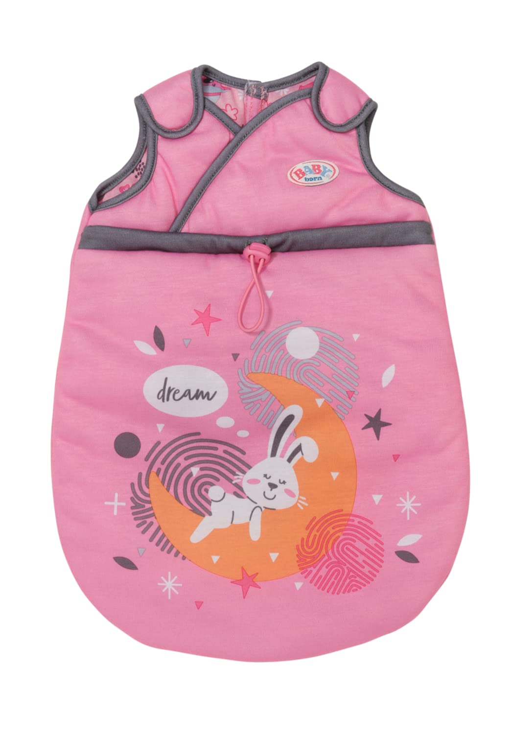 Sleeping Bag - Cuddly Sleeping Bag dolls. Fits dolls up to 43cm - Suitable for children aged 3+ years - 832479, Pink