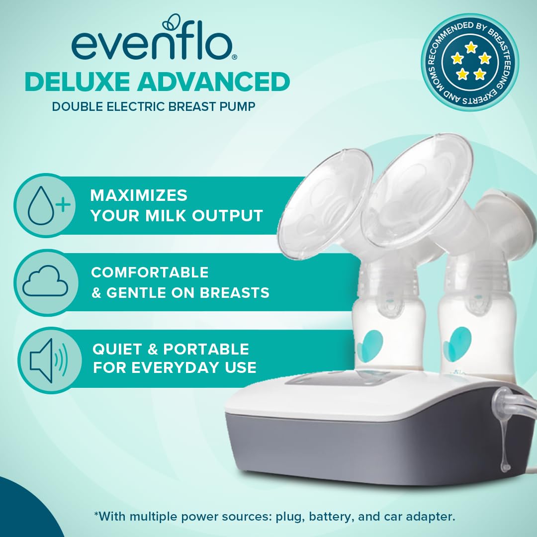 Amazon.com : Evenflo Feeding Select Advanced Double Electric Breast Pump :  Baby