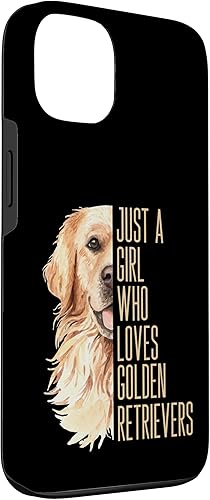 Vista 15 de iPhone 13 Pro Max Cute Golden Retriever - Just a girl who loves goldens Case