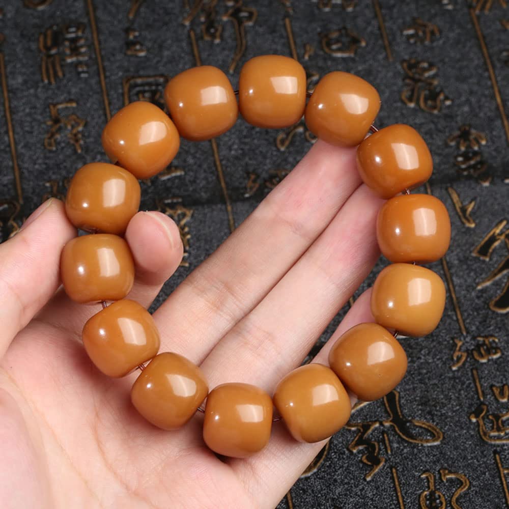 Bracciale con Perline di radice Bodhi