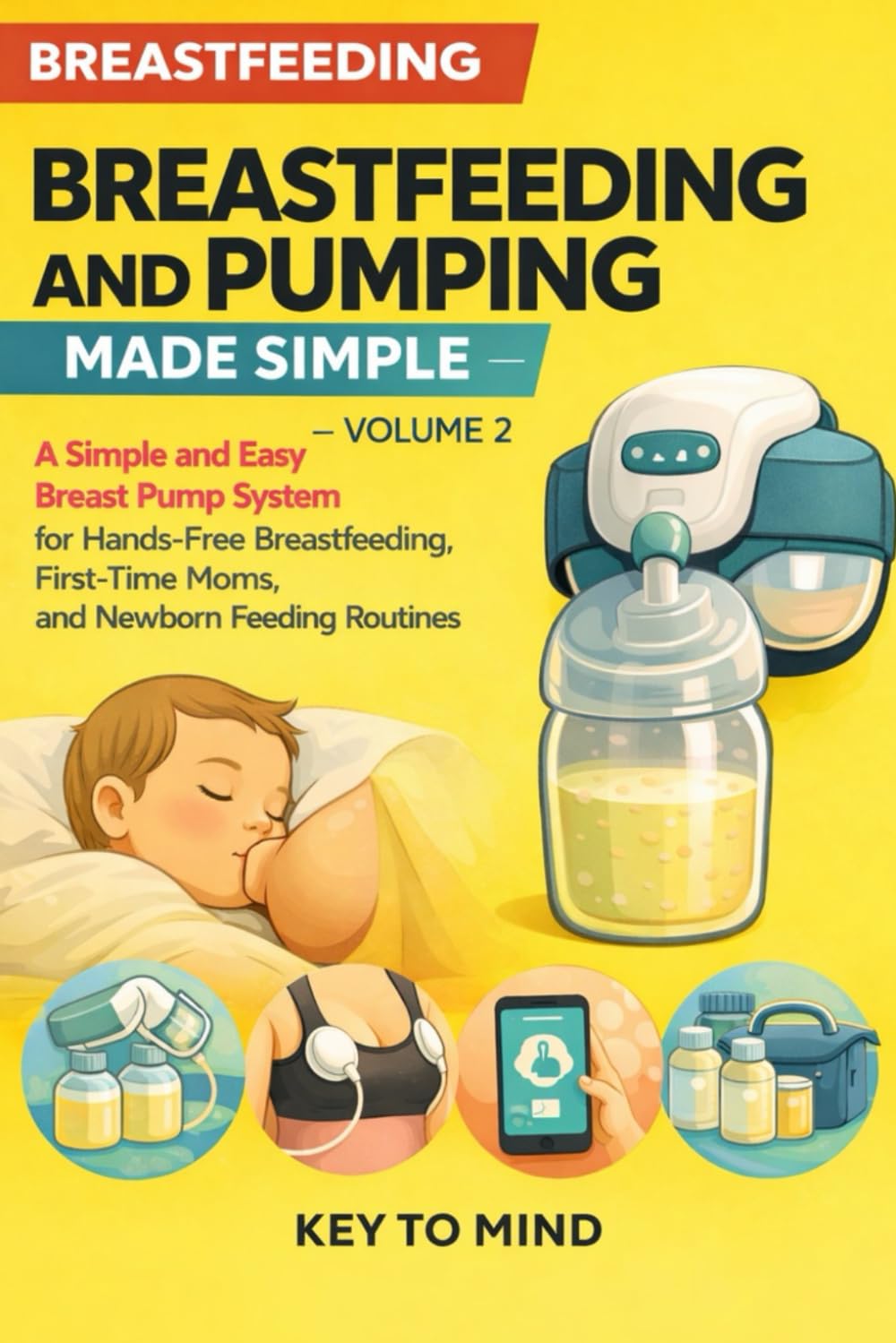Breastfeeding and Pumping Made Simple — Volume 2: A Simple and Easy Breast Pump System for Hands-Free Breastfeeding, First-Time Moms, and Newborn Feeding Routines