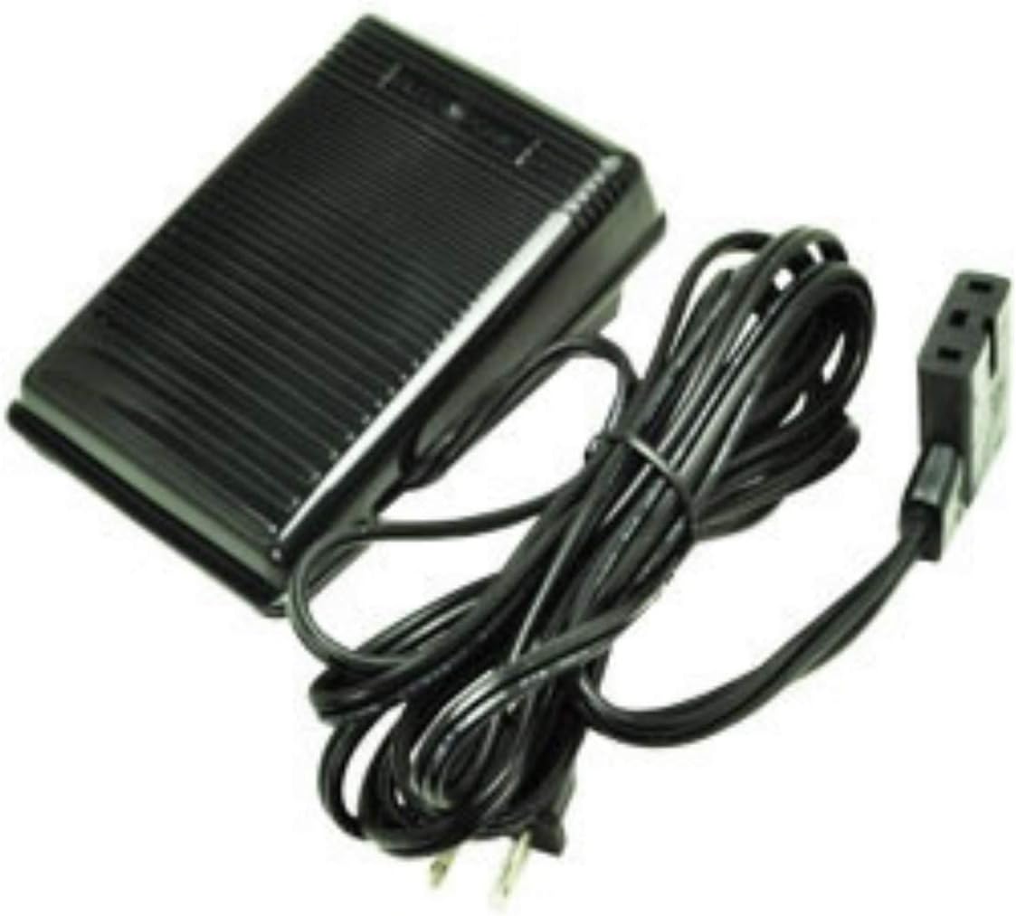 Sew-link Foot Control with Cord (110/120V) for Elna 52, 62, Star 11, Star 13, Star 21, Star 23, Star 31, Star 33, Star 41, Star 43