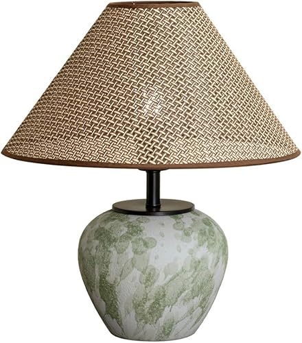 Miniatura 1 de Lamp for Desk Retro Ceramic Table Lamp Living Room Decoration Atmosphere Lamp Bedroom Bedside Table Lamp Desk Lamps for Home Office