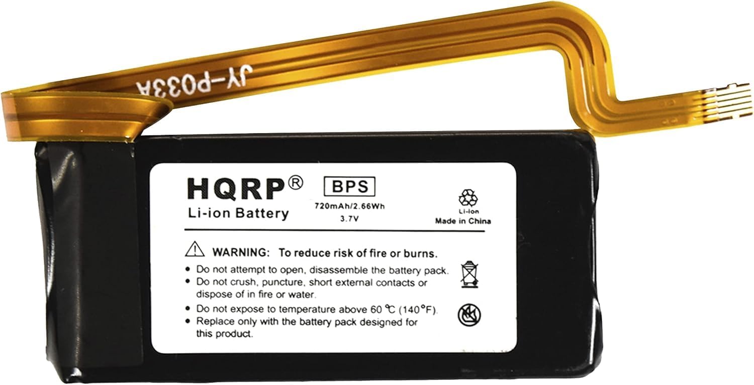 Battery Compatible with Microsoft Zune 30GB / 1090/1091 / JS8-00001 / JS8-00002 / JS8-00003 MP3 Player + Tool & Instal Manual
