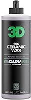 3D GLW Series SiO2 Ceramic Car Wax - Hyper Gloss, Hydrophobic Protection, Easy Apply Wax for Paint, Wheels & Glass | Made in USA 16oz